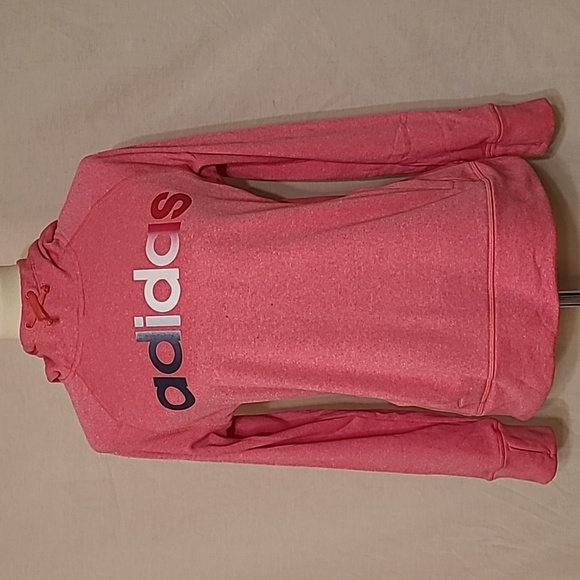 Adidas Pink Hoodie - Picture 1 of 8